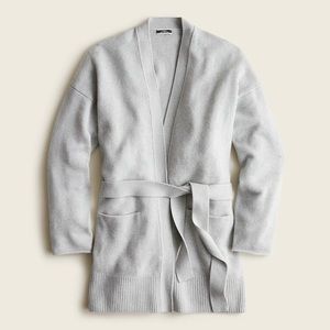 (Brand New Item) J.Crew Cashmere relaxed-fit open cardigan sweater